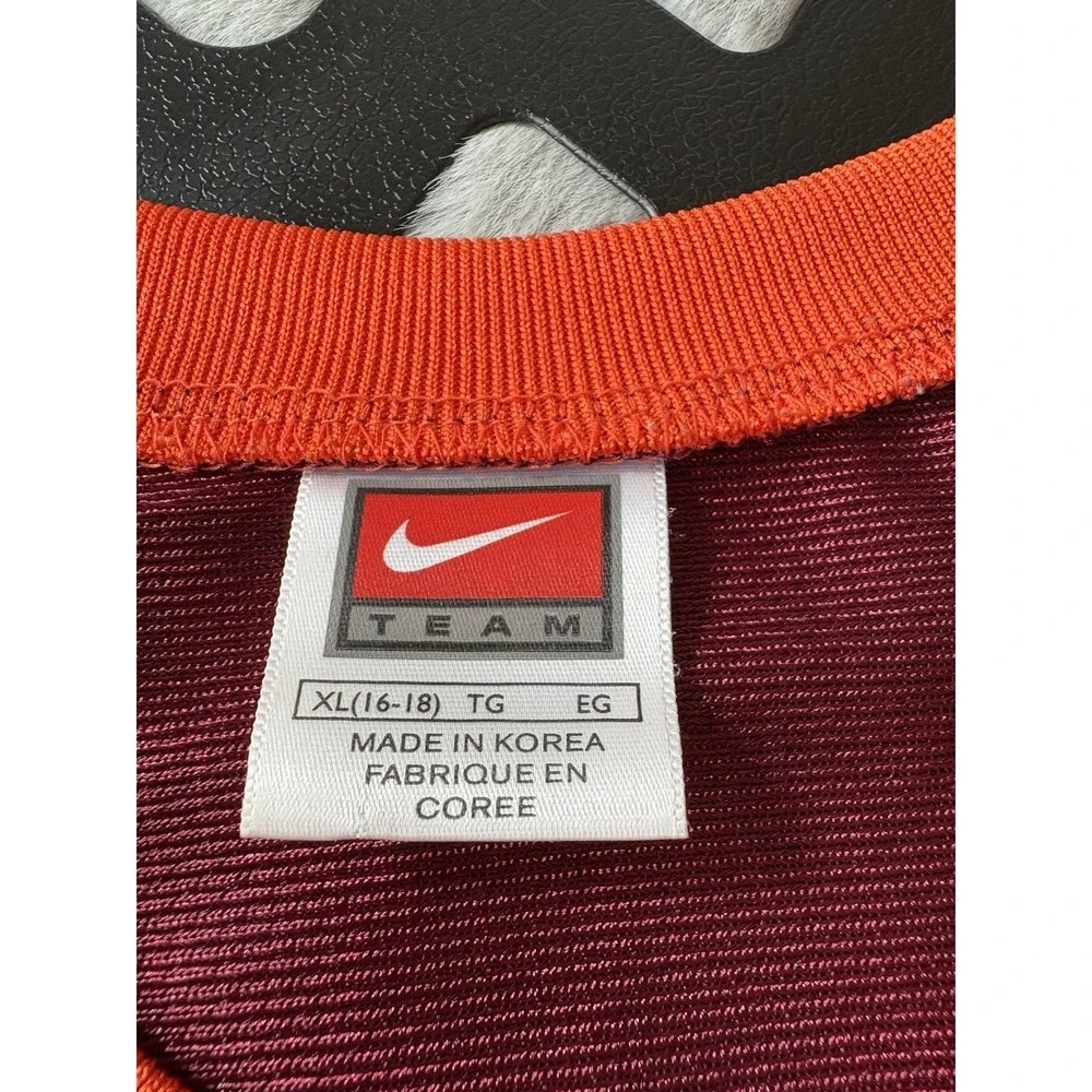 Nike youth jersey size XL Virginia Tech hookies #1 pullover